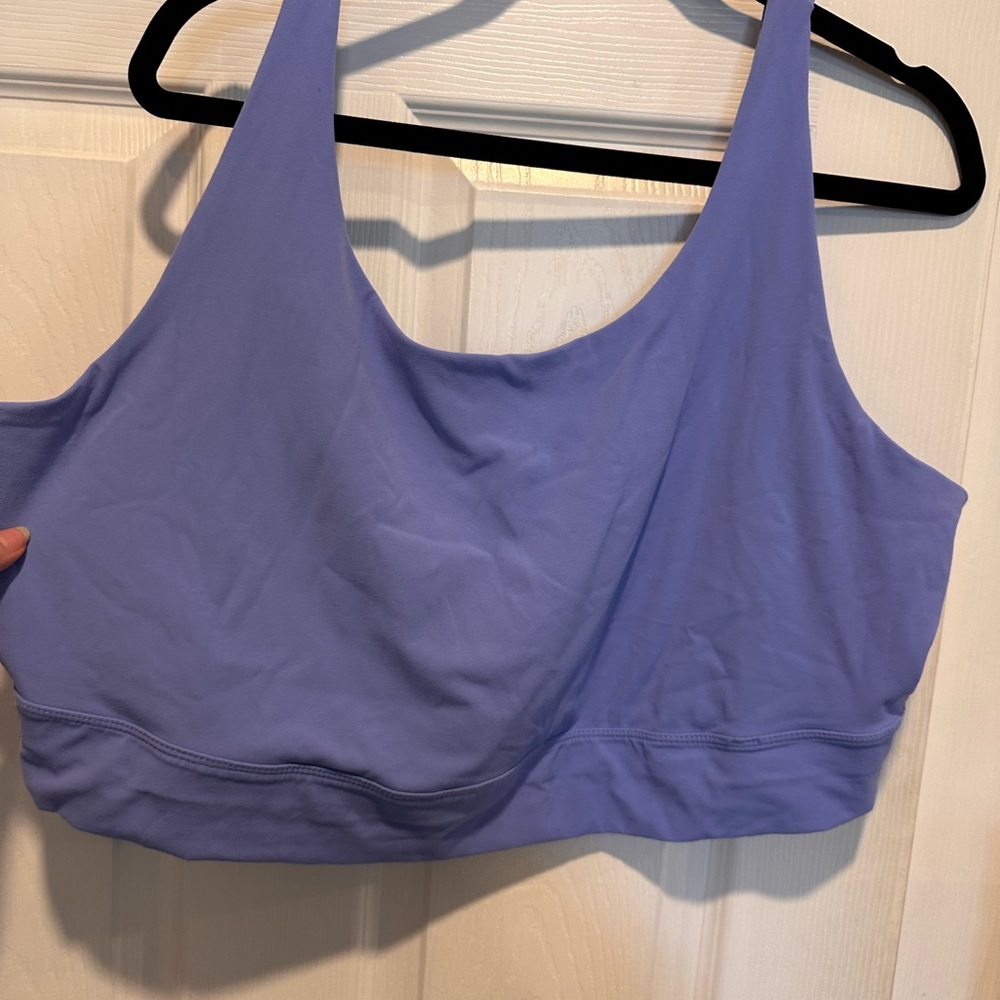 Women's 3x Nike Periwinkle Yoga Sports Bra